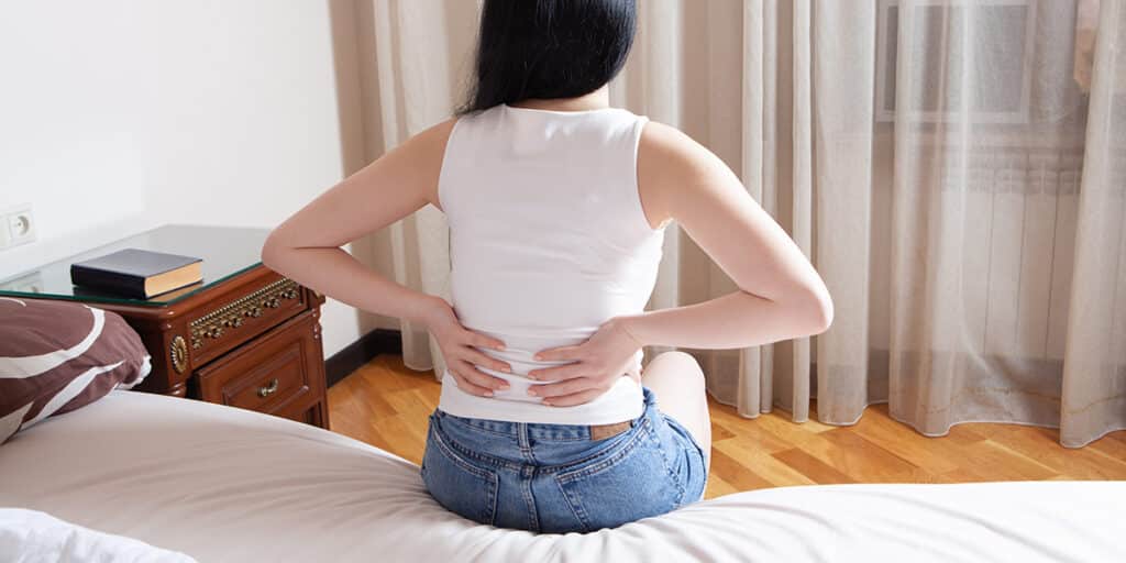 what std causes lower back pain